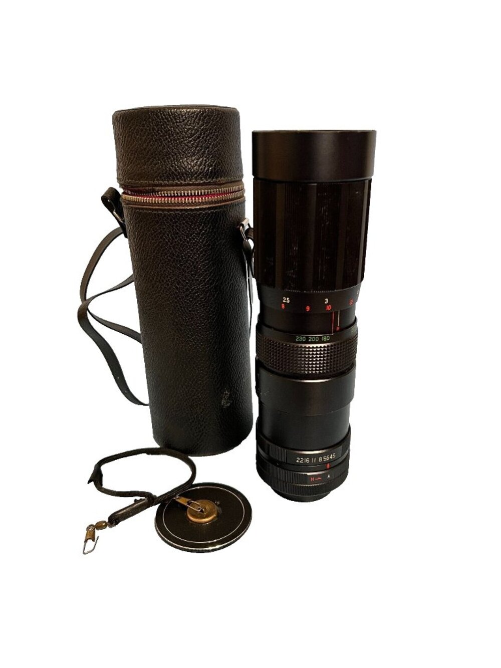 Sears 90-230mm f4.5 Tele-Zoom Lens - W/ Case